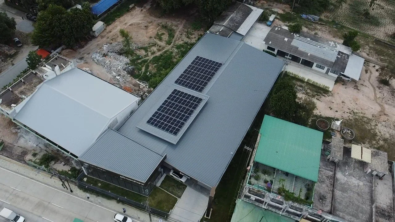 Solar Rooftop Hyundai Car Center Rayong
