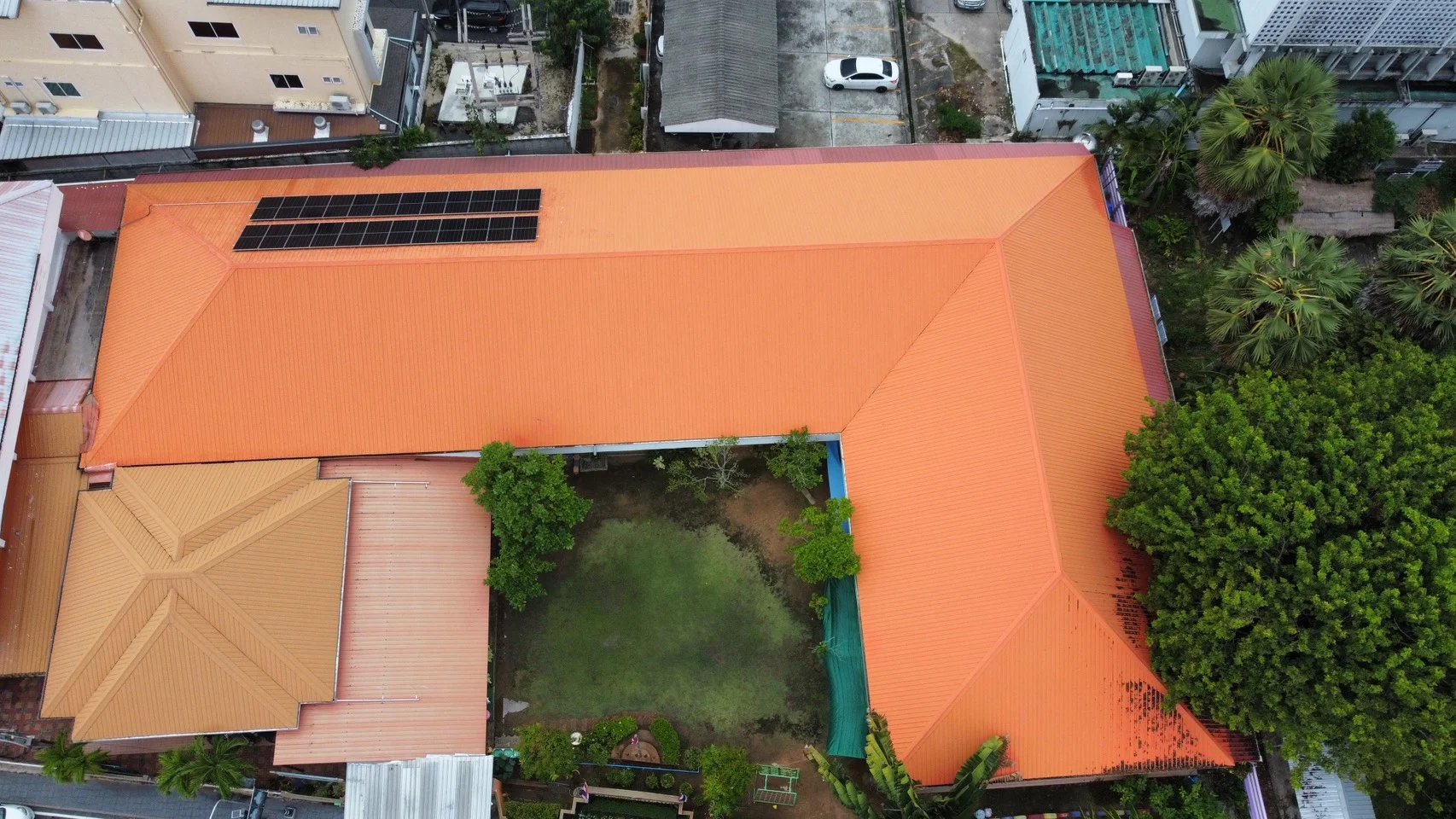 โครงการติดตั้ง ระบบ Solar Rooftop แบบ On-Grid