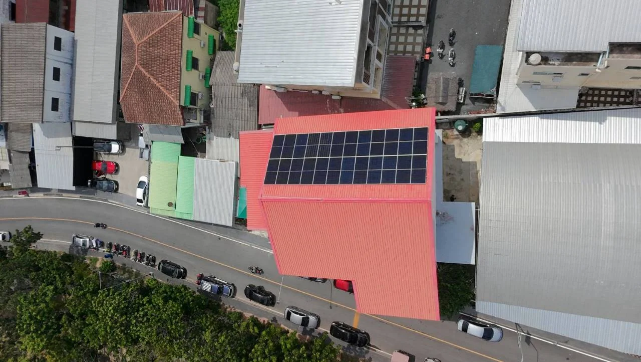 โครงการติดตั้ง ระบบ Solar Rooftop แบบ On-Grid